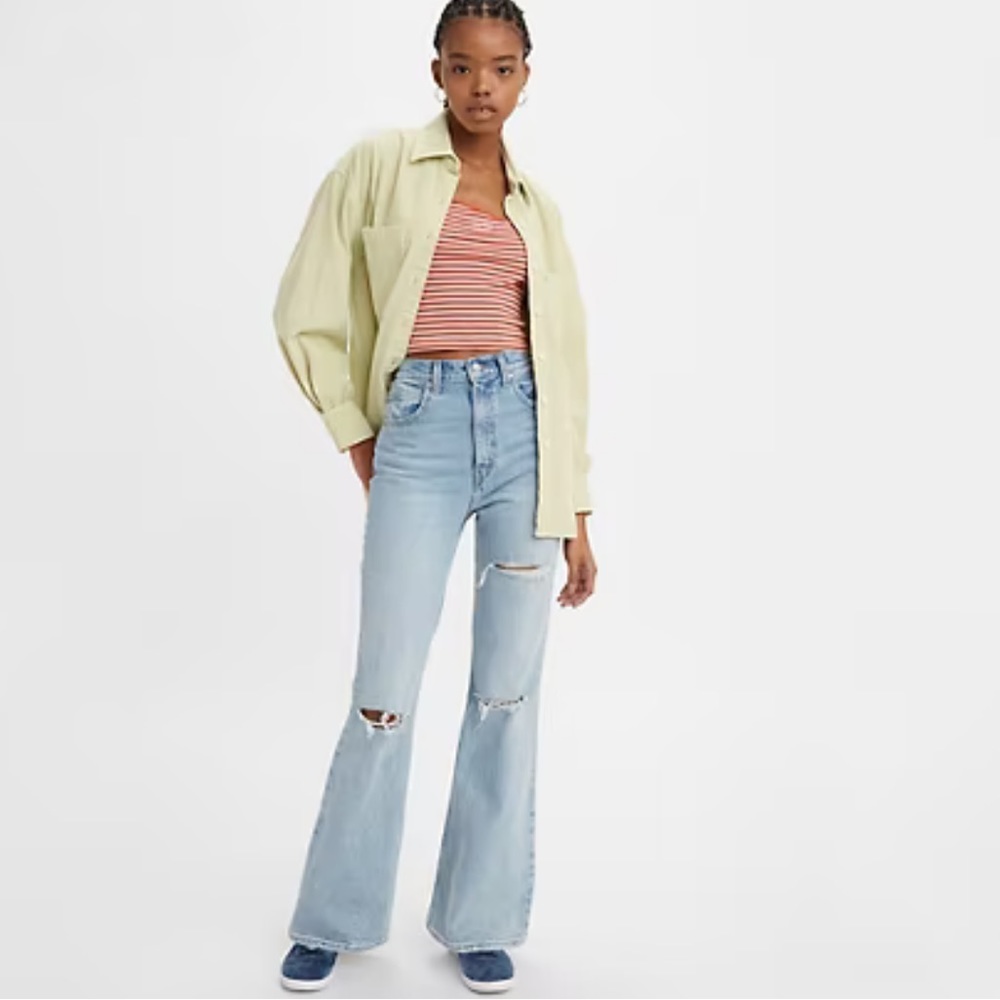 Levi’s Premium Women’s Size 27 70s High Flare